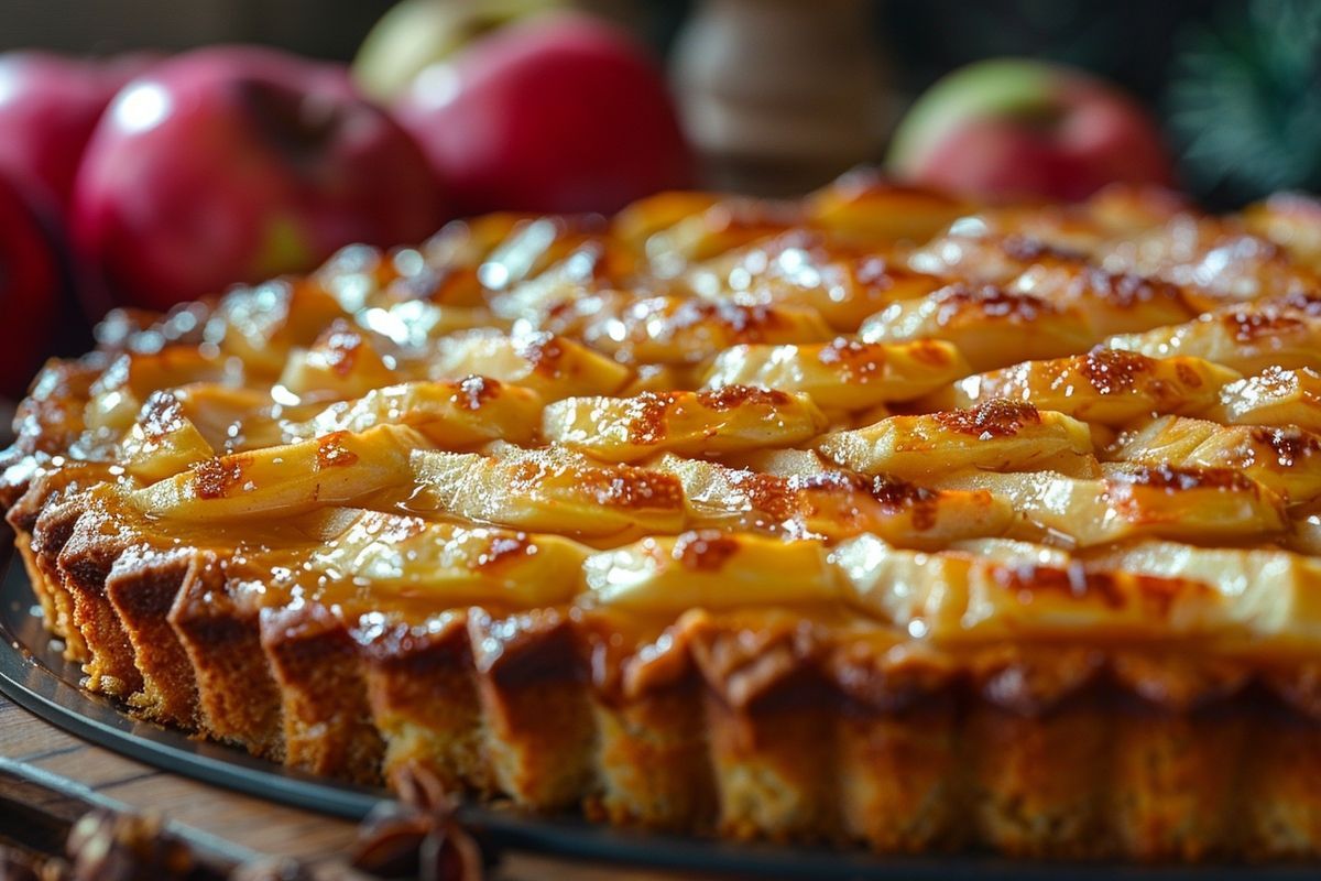 Le gâteau aux pommes repensé pour apporter une nouvelle dimension à votre dessert